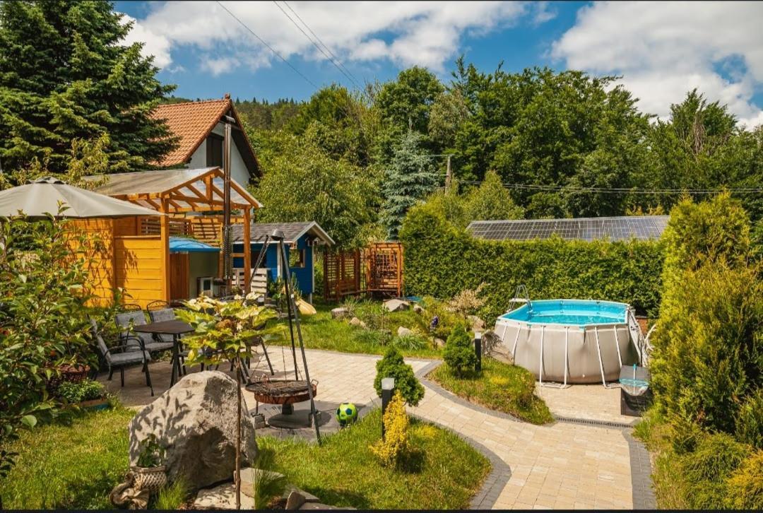 Apartament Pod Bukowym Lasem Meszna Exteriér fotografie