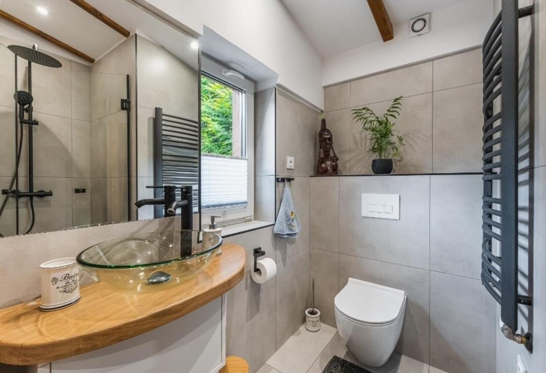Apartament Pod Bukowym Lasem Meszna Exteriér fotografie