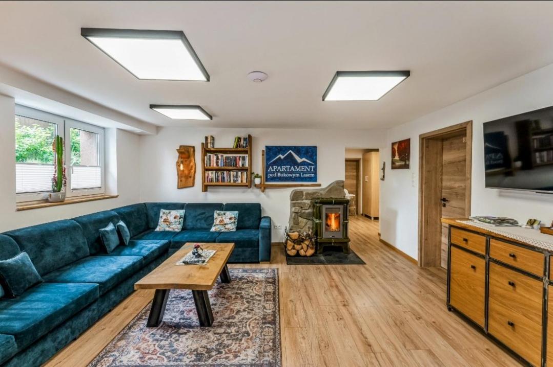 Apartament Pod Bukowym Lasem Meszna Exteriér fotografie
